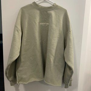 FEAR OF GOD - ESSENTIALS | Mock Neck Street Style Long Sleeves Plain Cotton Logo